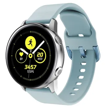 Silikonski Šport Manšeta Za Samsung Galaxy Watch Aktivna 2 44 mm 40 mm Pasu S 3 Pack Watch Primeru Za Galaxy Watch Aktivna 2 Pokrov