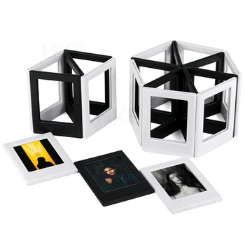 Črna in Bela Magnetna Okvir, Prosti Kombinacija Zabave Magnet Fotografijo, Sliko, Okvir za Fujifilm Instax Mini 11 9 8 70 7s 90 25