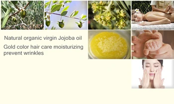 Dimollaure Naravnih organskih virgin Jojoba eterično olje Bazno olje masaža telesa z oljem Kože, za nego Las SPA aromaterapija prevoznik olja