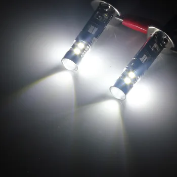 ANGRONG 2X 10W LED H1 448 Žarnice Žarometov Visoko Glavnega Snopa Luči za Meglo Lučka Bela, 6000k