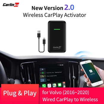Novo Version2.0 CarPlay Brezžični Adapter za Volkswagen 2016~2020 Pretvori v Tovarni OEM Wird CarPlay, Da Wirless CarPlay Nov Izdelek