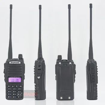 1pc ali 2pcs Original Prenosni dvosmerni Radijski UV 82 Dvojno PG Radio BaoFeng UV-82 Dual-Band dvosmerni Radijski oddajnik in Sprejemnik + 771 antena