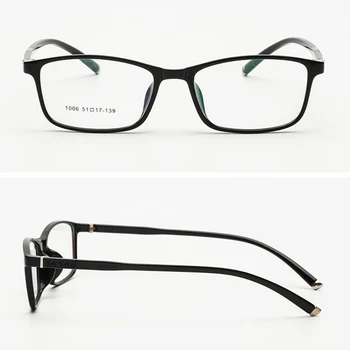 Novo TR90 Kratkovidnost Očala lahka, prilagodljiva optični okvirji za očala Ženske ali Moški okvir moda recept Letnik očala