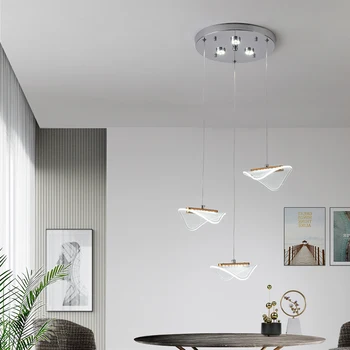 Nordijska Minimalističen LED Obesek Luči za dnevno Sobo, Restavracijo, Spalnica Obesek, Svetilke, Okrasni Razsvetljava