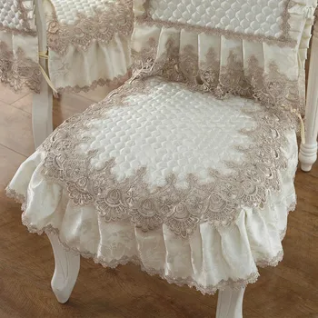Luksuzni Evropske jedilno mizo stol kritje vladarski stol zajema dnevni sobi doma sedež mat stol naslonjalo kritje pastorala set