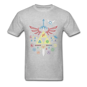 Pesem Božični Čas T-shirt Za Moške Legend Of Zelda T Shirt Hyrule Bojevnik Vrhovi Igralec Oblačila Kul Black Tshirt