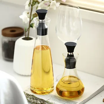 Stekla Cruet Oljčno Olje, Steklenica 250 ml/500 ml spice rack organizator Vino Začimba za Shranjevanje Steklenice Kuhinja, Kuhanje Orodja