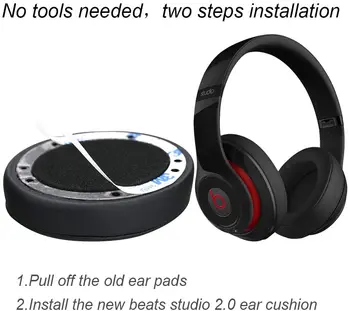 Primerna za Studio 3 slušalke zamenjava pad 2.0 Studio 3 B0500 B0501 žično brezžično slušalko, popravila, dodatna oprema