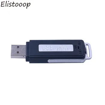 2 v 1 Mini 8GB USB Pen Flash Disk Digitalni Avdio Snemalnik 70 Ur Prenosni Mini Snemanje Dictaphone