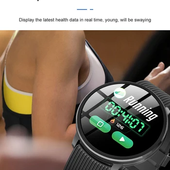 Pametno gledati moški športni smartwatch pedometer nekaj srčni utrip, krvni tlak monitor zdravje nepremočljiva Zapestnica za xiaomi