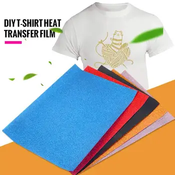 Bleščice T-Shirt Tiskanje Papirja Ustvarjalne Brizgalne Tiskalnike Tekstil Diy Železa na Papirju Prenos Toplote Papir Dnevne Svetlobe Tkanin