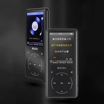 RUIZU D16 Kovin, Bluetooth, MP3 Predvajalnik, Prenosni Avdio, 8GB Glasbeni Predvajalnik z vgrajenim zvočnikom FM Radio,Diktafon,E-Book,Video Predvajalnik
