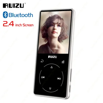 RUIZU D16 Kovin, Bluetooth, MP3 Predvajalnik, Prenosni Avdio, 8GB Glasbeni Predvajalnik z vgrajenim zvočnikom FM Radio,Diktafon,E-Book,Video Predvajalnik