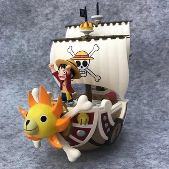 Anime Enem Kosu Monkey D. Luffy Ladje Ver PVC Dejanje Slika Zbirateljske Model lutka igrača 21 cm