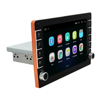 9-Palčni Nastavljiv WIFI Avtomobilski Stereo Radio Quad-Core Android 8.1 MP5 Predvajalnik Pritisnite Sn GPS Navigator z Gumbom Gumb