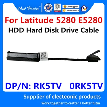 NOV HDD Priključek Flex Kabel Za Dell Latitude 5280 E5280 laptop SATA SSD Trdi Disk Adapter žice DC02C00EP00 CDM60 0RK5TV RK5TV