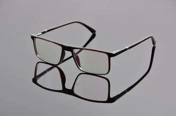 Moške Pravokotne Očala Okvirji w/Pomladni tečaj Recept Očala Rxable ženska moda in Ženske očala z jasno leče DD1435