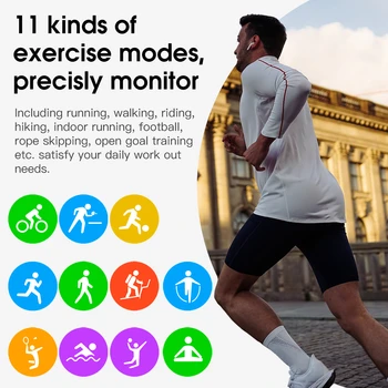 696 S20 Pametno Gledati Moški Ženske EKG Monitor Srčnega utripa, IP68 Vodotesen Fitnes Sport Smartwatches za Xiaomi Huawei Pametna Zapestnica
