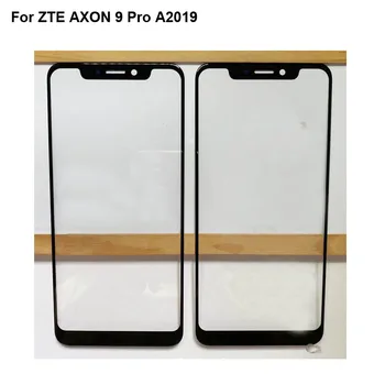 Za ZTE Aksonu 9 Pro 2017 Spredaj LCD Steklo Objektiv touchscreen Axon9 Pro Touch Panel Zunanji Zaslon Stekla brez flex 9PRO