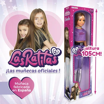 Ratites Gisele in Claudia, Claudia lutka, Gisele lutka big 105 cm lutka, umetniške lutka, 3 letno dekle igrača
