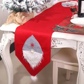 Ustvarjalne Božič Perilo Prtom Tabela Zastavo Namizno Dekoracijo Božični Okraski Novo Leto Za Domačo Mizo