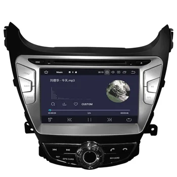 4+32GB RAM-a, Android 9.0 Avto DVD GPS Navigacija Multimedia Player Avtomobilski Stereo sistem za HYUNDAI Elantra 2011 2012 2013 Radio glavne enote