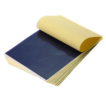 100 kozarcev/sheet Tatoo Matrica Prenos Papirja za Papir velikosti A4 4-Plasti Sledenje Papir Termični Papir za Prenos Kože Carbon Copy Tatoo Ponudbe
