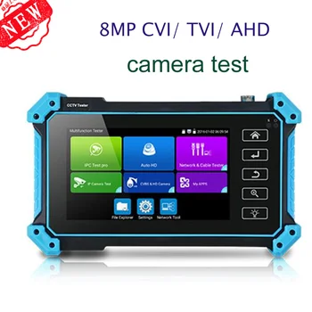 Najnovejši 5-Palčni H. 265 4K IP CCTV Kamere Tester Monitor AHD CVBS CVI TVI 8MP Fotoaparat Tester HDMI Out HDMI WIFI POE PTZ