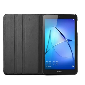 MediaPad T3 7 Wifi BG2-W09 Rotacije 360 Flip PU Usnjena torbica Za Huawei MediaPad T3 7 BG2-W09 Tablet Pokrov za Stojalo Smart Funda