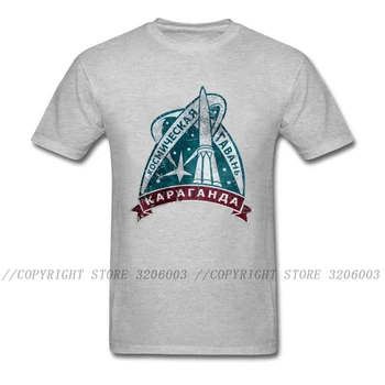 Design Vrhovi & Tees Moških CCCP T Shirt Rusija Posadke Vratu TShirt Bombaž Darilo Top majice 2019 Priljubljena C C C P Prostor Camisa