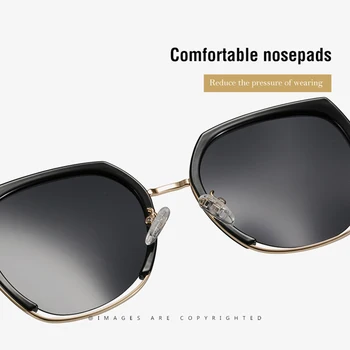 JIFANPAUL Nova sončna očala, ribolov sončna očala polarizirana kvadratnih modni očala kovinski okvir moda uv400 vožnje očala moški