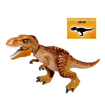 Jurassic Svetu 2 Dinozavri Številke Tyrannosaurus Rex Indominus Rex I-Rex Indoraptor Gradniki Otroci Igrače Združljiv