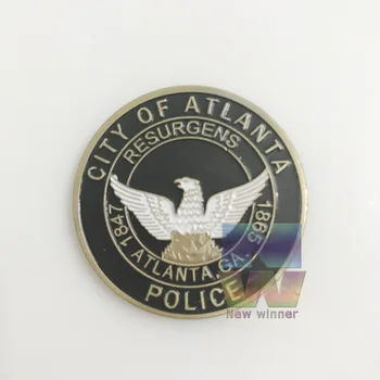 ZDA St Michael Policist Značko zavetnik izziv kovanec las vegas, metropolitan police depatment spominek kovanec