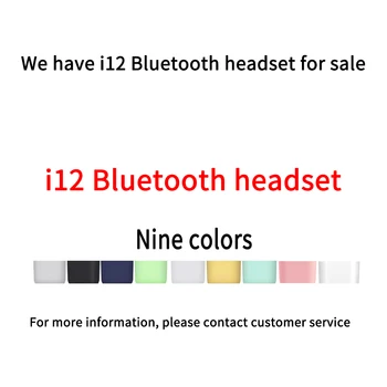 Brightside i12 tws Bluetooth Brezžične Slušalke Mini Slušalke Z Mikrofonom Polnjenje Polje Za Mobilni Telefon, igre Športne Slušalke