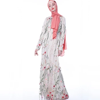 Abaya Dubaj Turški Hidžab Muslimansko Obleko Islam Oblačila Abayas Za Ženske Caftan Marocain Tam Kaftan Tesettur Elbise Haljo Djelaba Femme