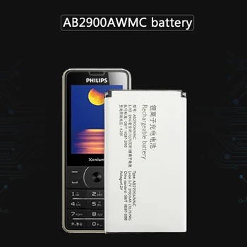 AB2900AWMC Za PHILIPS Xenium X5500 X1560 CTX5500 CTX1560 Pametni Telefon Baterija 2900mAh Za PHILIPS Xenium X5500 X1560 CTX5500