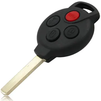 Smart Remote, Tipke 3+1 Gumb 315MHZ ID46 ČIP za Mercedes-Benz, Smart 2005-FCC ID: KR55WK45144