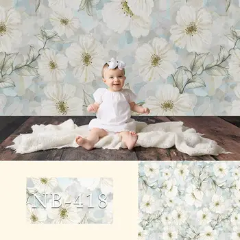 Oljna slika, cvetlični fotografija ozadje cvet portret ustrelil ozadje za photo booth studio novorojenčka 1. rojstni dan prop