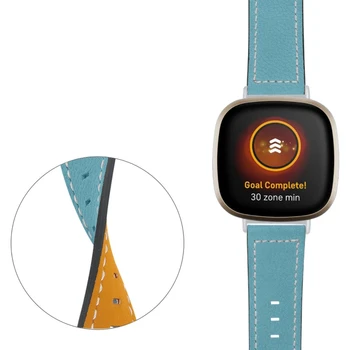 Zamenjava PU Usnje Zapestje Šport Trak Pasu Watch Band za -Fitbit Obratno 3 Smislu Zapestnico Watch Opremo