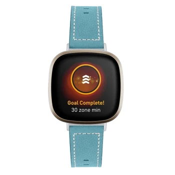 Zamenjava PU Usnje Zapestje Šport Trak Pasu Watch Band za -Fitbit Obratno 3 Smislu Zapestnico Watch Opremo