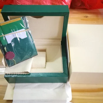 Super kakovosti Zelenih watch polje s papirji kartice in vrečke Rolexable