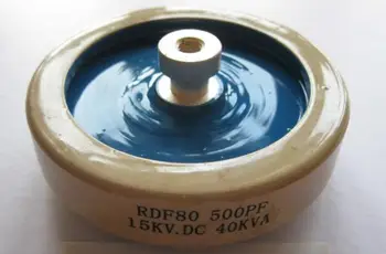 RDF80 500PF 15KV.DC 40KVA visoko frekvenco pralni visoke frekvence kondenzator visoke napetosti keramike, keramični kondenzator dielektrični