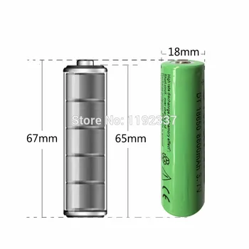 12pcs 8800mah 18650 Polnilna Baterija 3,7 v li-ion baterije litio uporablja za Svetilko Smerniki Jahanje Baklo