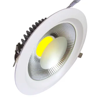 Nastavljiv Kota Zatemniti LED COB Downlight, 6W 9W 12W 18W Vgradne Stropne Svetilke AC110V 220V Downlight Spot Luči Doma Dekor