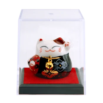 Srečen mačka majhno darilo polje keramični okraski Japonski slog doma hotel urad darilo za rojstni dan, Božič nekaj darilo