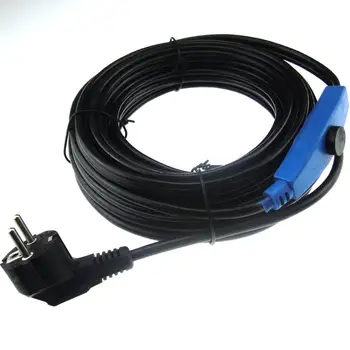 Vroče prodajo 16W Anti - freeze cevni grelni kabel cevi frost protection grelni kabel z mini inteligentni krmilnik