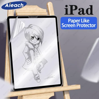Papir Kot Zaščitnik Zaslon Za iPad Pro 11 10.5 Za 12,9 9.7 Risanje Mat Film Za iPad 2018 2017 9.7 2019 10.2 Zraka 1 2 3 mini 4 5