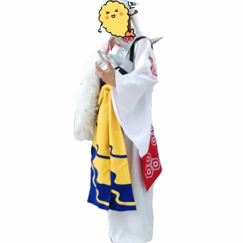 Brezplačna Dostava InuYasha Kostum Sesshomaru Kimono Cosplay Za Otrok In Odraslih Kostum