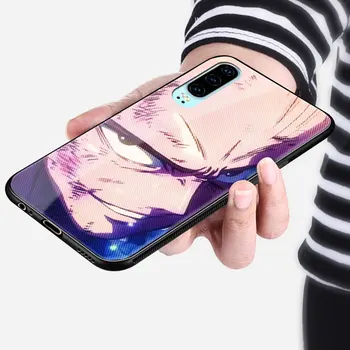En Udarec Človek Anime kaljeno Steklo Telefon Primeru Zajema coque za Huawei Honor 8 Mate P 9 10 20 30 Lite Pro Plus, Nova 2 3 4 5