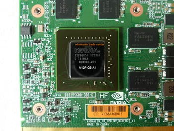 01015S600-388-G 652674-001 Q2000M 2000M 2G DDR3 N12P-Q3-A1 VGA Video Card za EliteBook 8740W 8760W 8540W 8560W 8560P